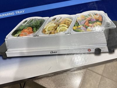 Buffet server and warming tray