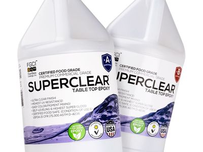 Superclear Table Top Epoxy (2 Gallon Kit)