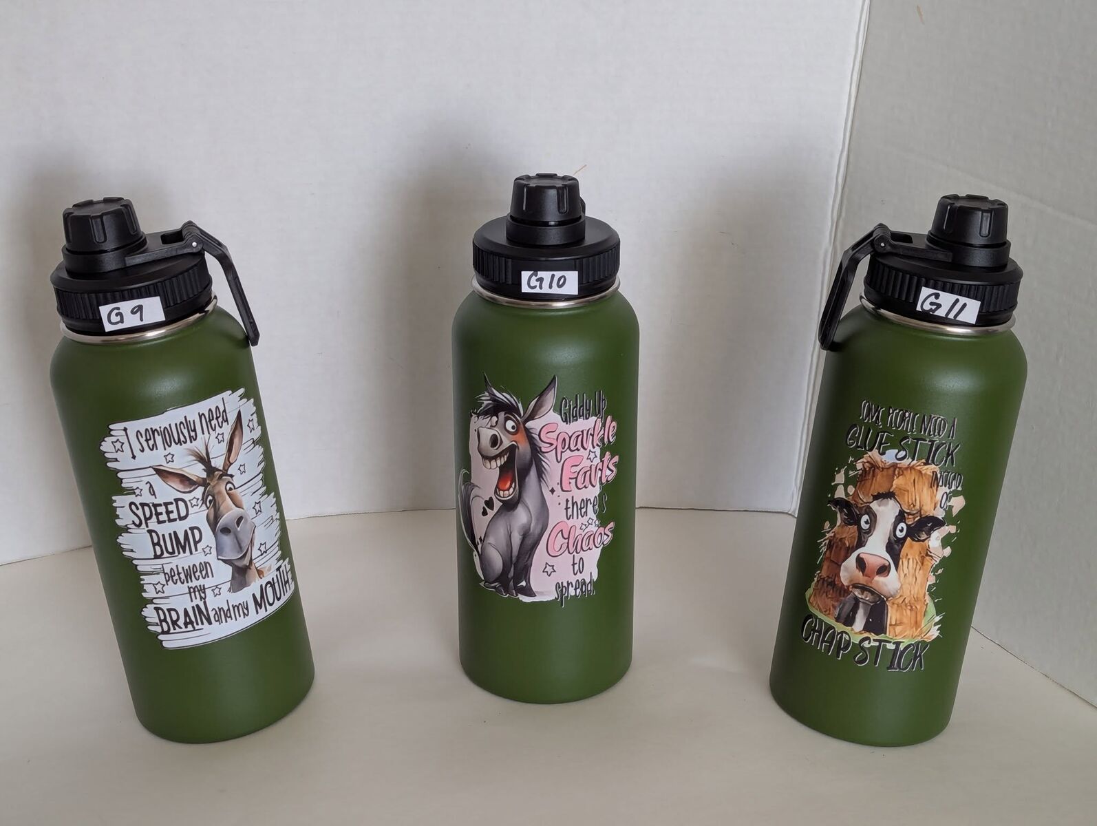 Water Bottle/Coffee or Hot Chocolate Cup/Mug