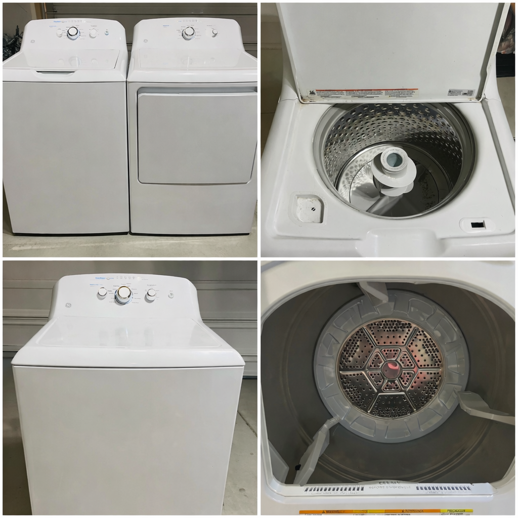 GE Washer & Electric Dryer Set
