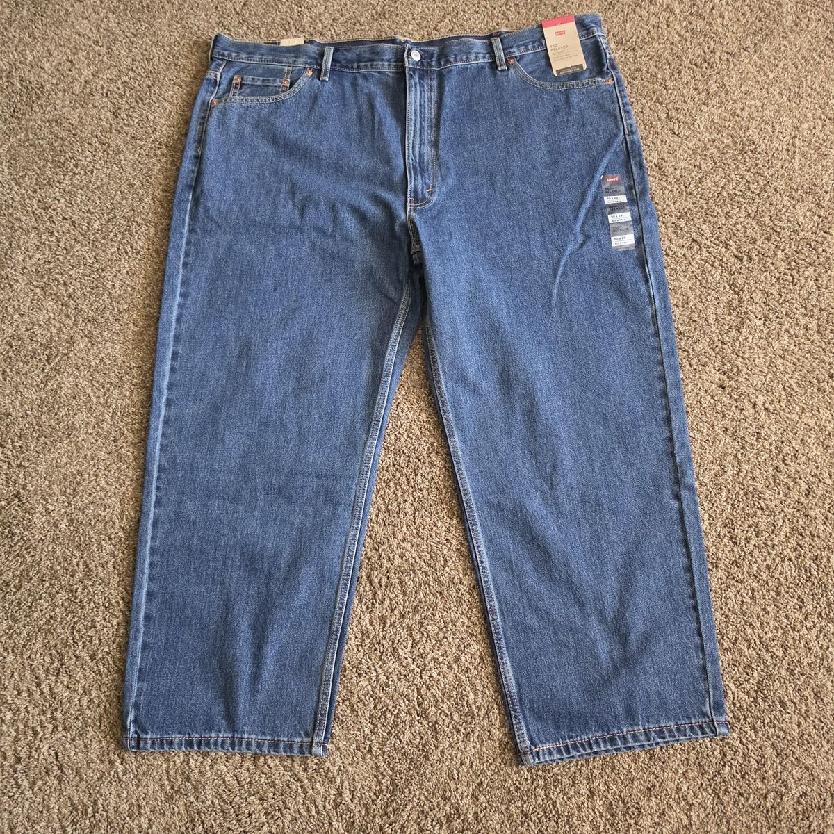 Levi Strauss 550 Relaxed Fit Jeans - 50x29, new with tags, never worn
