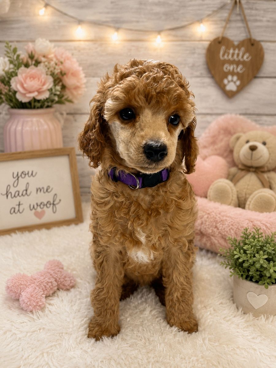 Mini Poodle AKC female