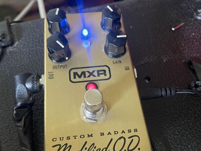 MXR custom badass OD pedal