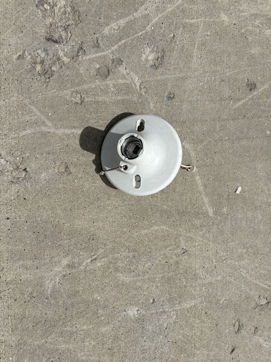 Pull Chain Light Fixture