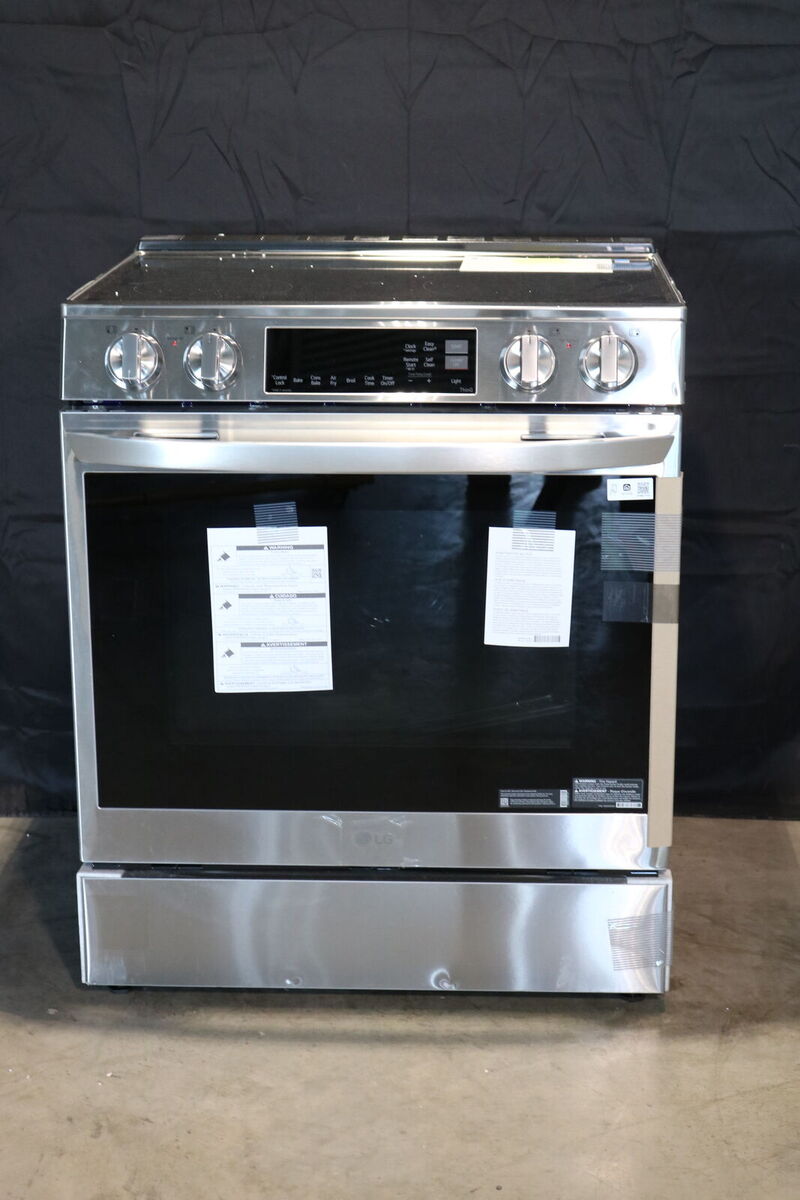 NEW!! LG Slide in Range - Electric glass top