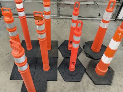 Orange Delineator Posts - $15 ea.