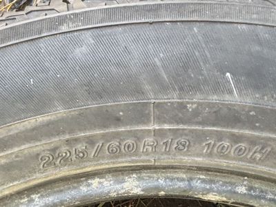 Yokohama 225/60R18 Tires 7/32