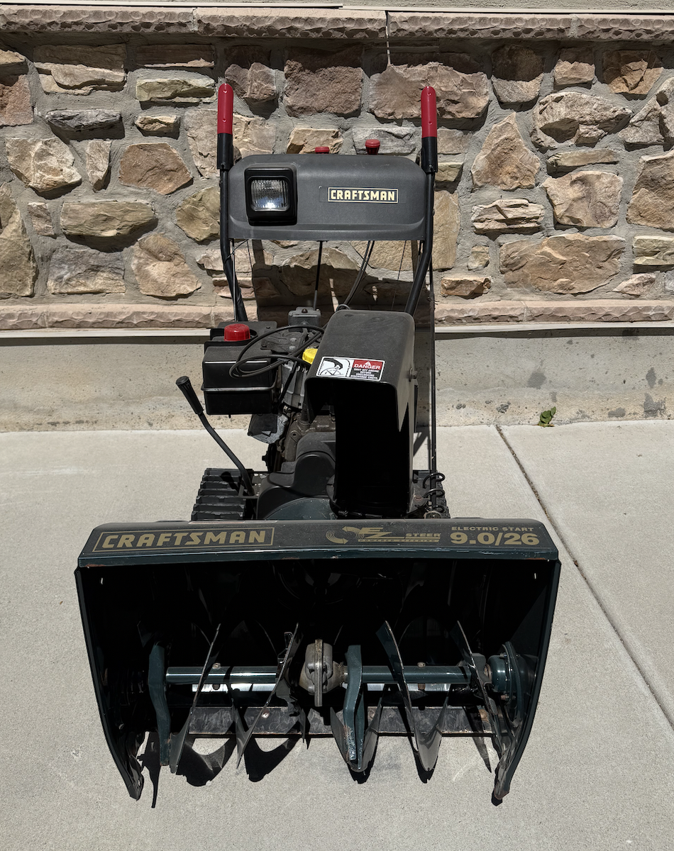 Craftsman 9.0/26 Track Drive Snow Blower - Electric Start