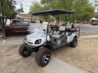 Ezgo express l6 72 volt limo, shuttle golf cart
