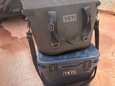 VERY CLEAN yeti coolers- selling together or separate