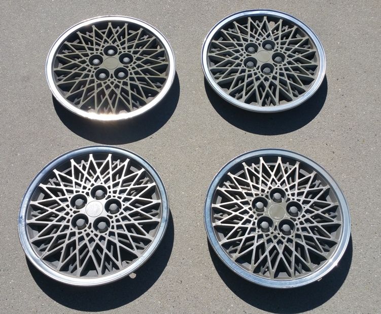 Set of 14" Hubcaps for 1987-1992 Chrysler