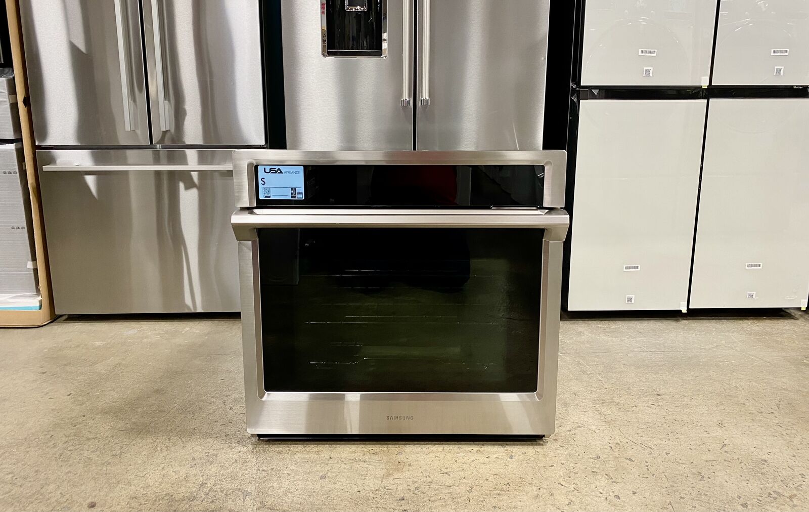 SAMSUNG 30 INCH WALL OVEN WITH STEAM COOK