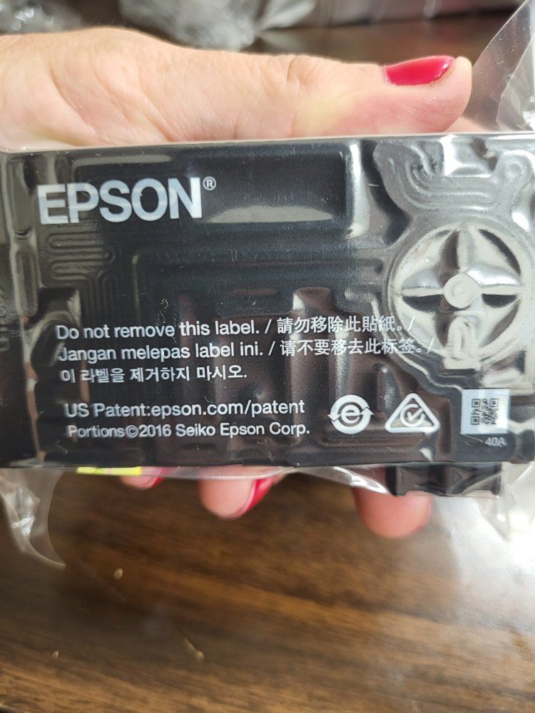 Epson T40V1 Black Ink Cartridge T40V Genuine Original Sealed