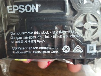 Epson T40V1 Black Ink Cartridge T40V Genuine Original Sealed