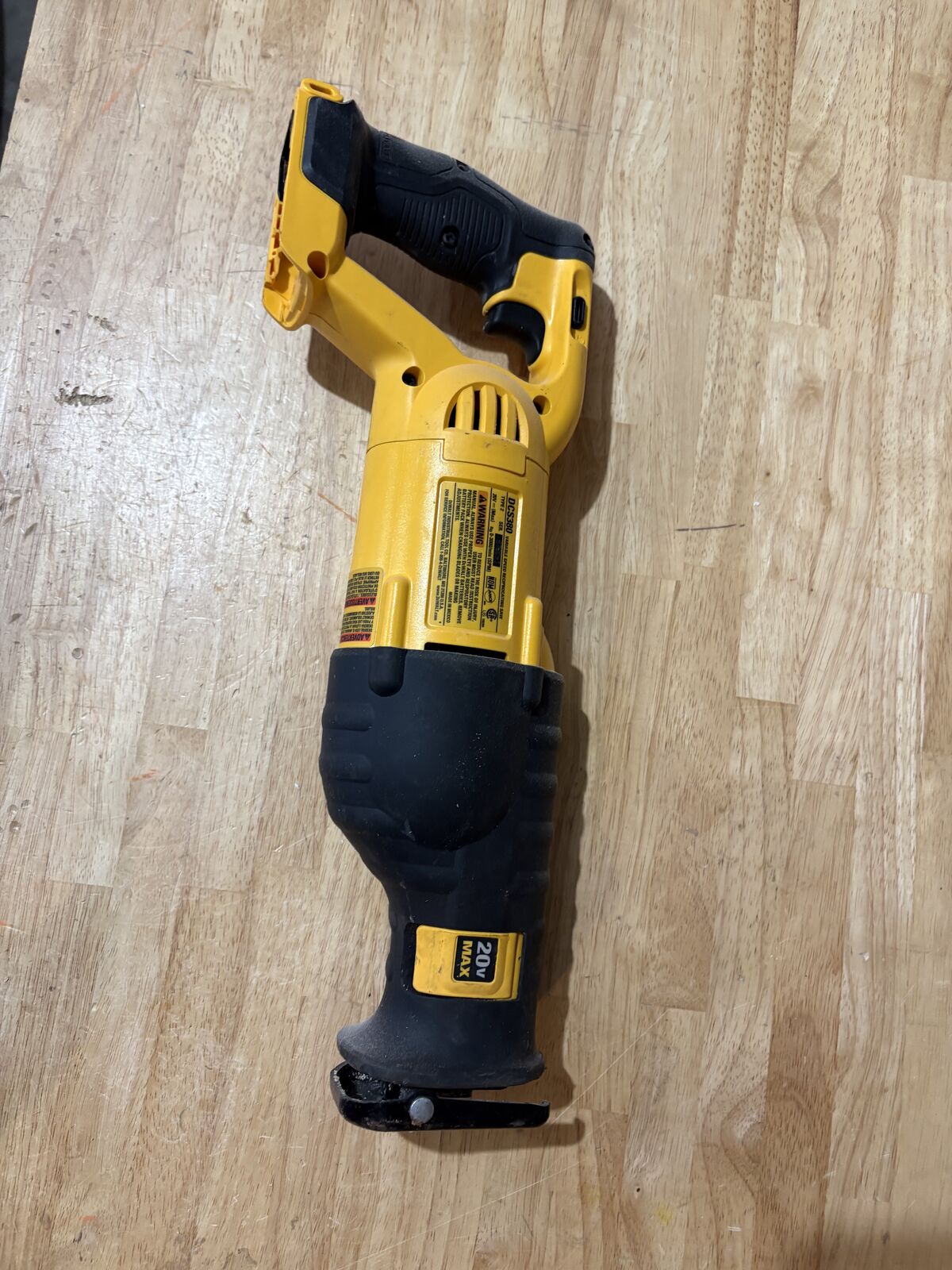 DeWalt 20 Volt Reciprocating Saw Tool Only