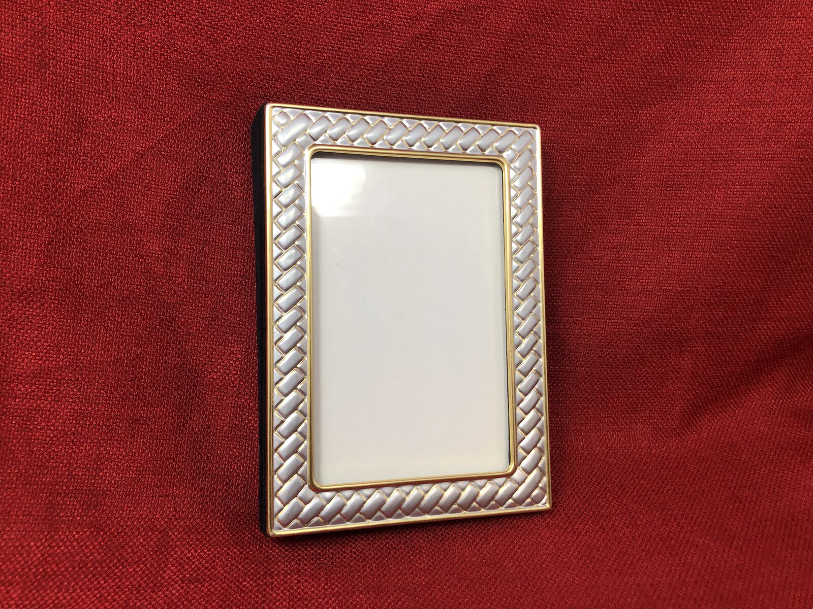 Elegant 5x7 Silver & Gold Photo Album