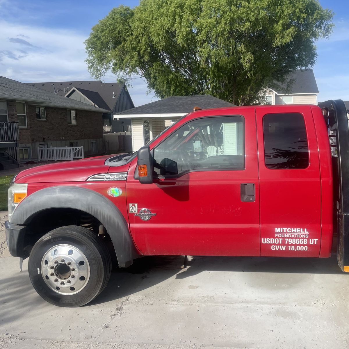 2011 FORD F550 SUPER DUTY