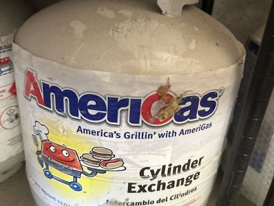 AmeriGas 15 lb Propane Cylinder for Exchange - Grilling BBQ Tank