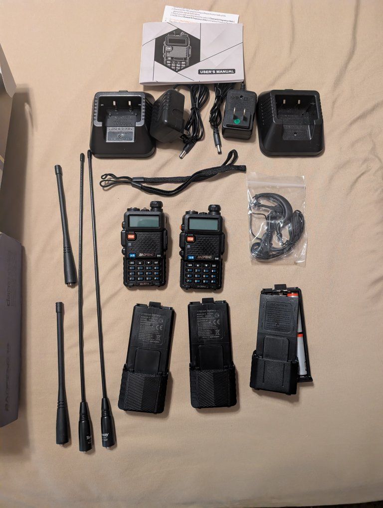 BaoFeng UV-5R Pro Ham2 Pack