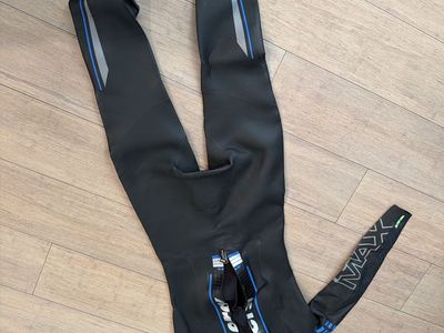 Synergy Max Men's Triathlon Wetsuit - XL, Black, Optimized for Swimming (2 Seasons Used)