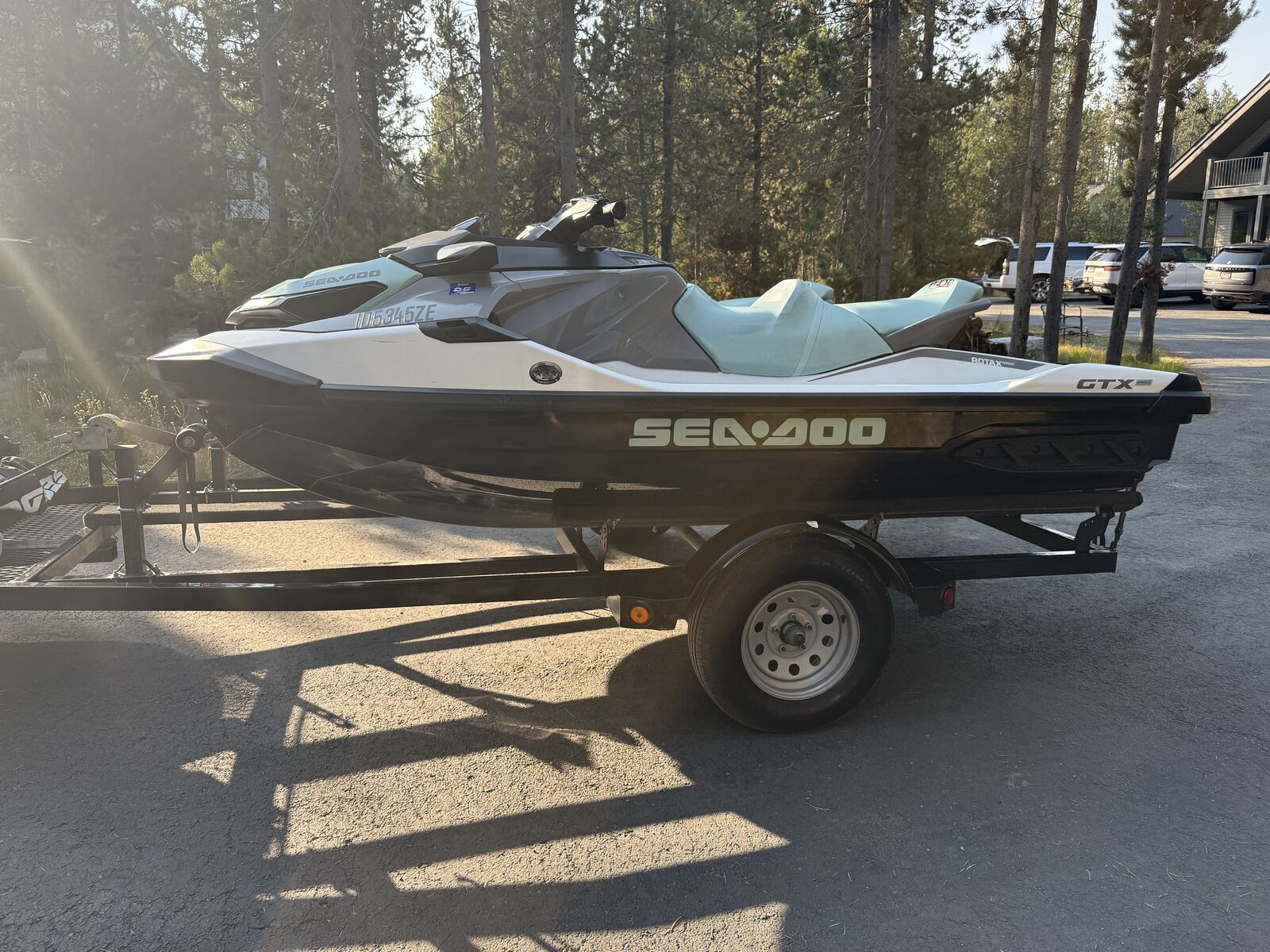 2 2025 Seadoo GTX Pro w//trailer
