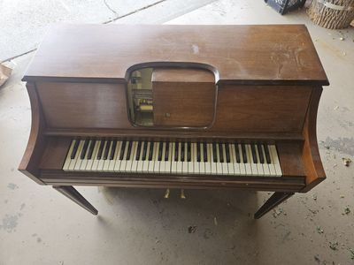 Piano -1950s "Pianola" player piano