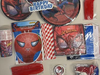 Spider-Man Birthday Party Decor