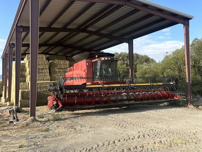 2010 Case IH 2020 30ft Crary/Air Real Flex Header