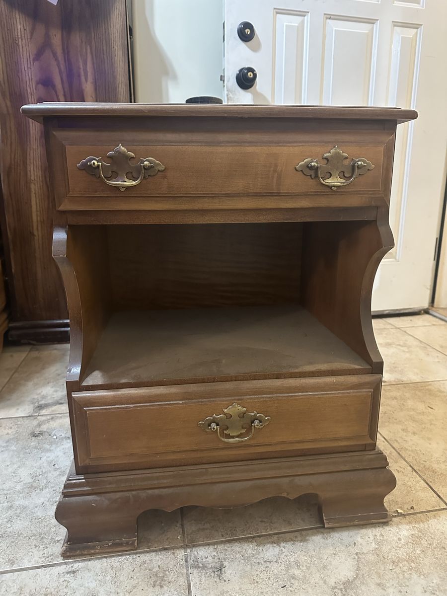 Sumpter brand nightstand