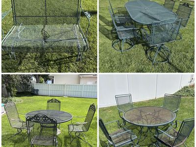 Woodard Mid-Century Patio Furniture! See Description