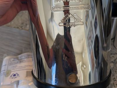 Berkey Stainless Steel Water Filter w/ New PF-2 Fluoride & Arsenic Reduction Elements