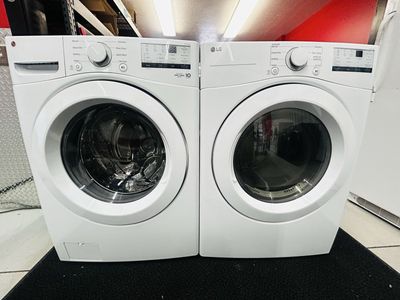 Lg Electric Front Load Stackable Set
