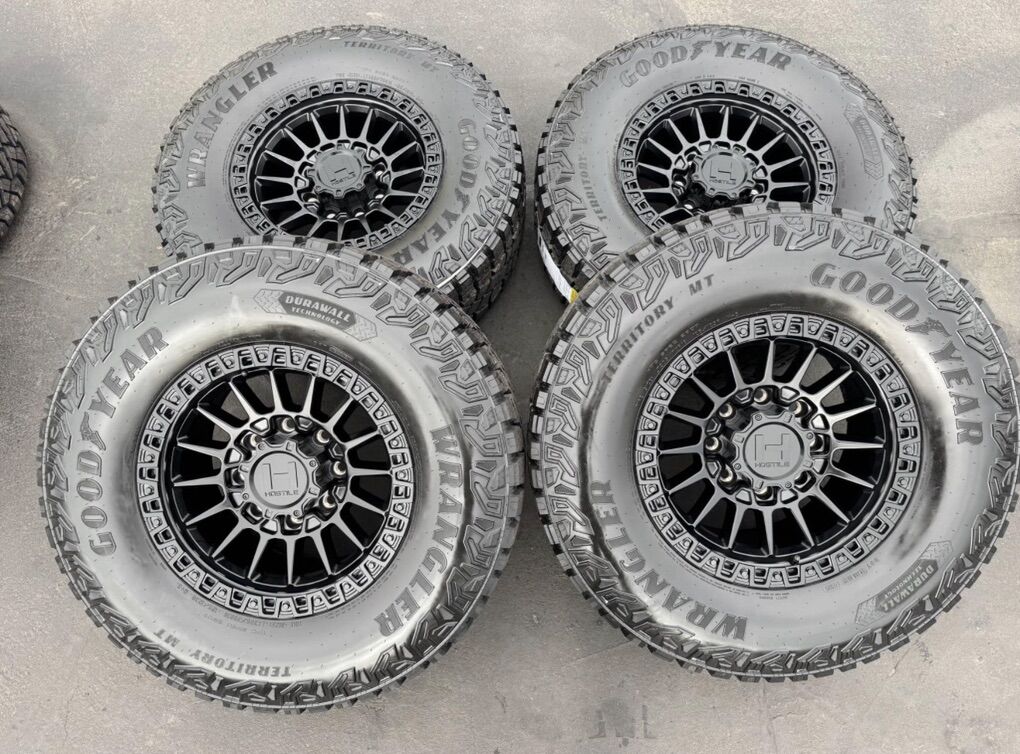 New LT305/70r18 Goodyear MT Hostile H137 8x180 GMC