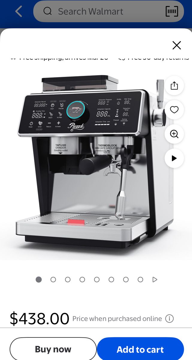 New Espresso Maker Dual Boiler Semi Automatic