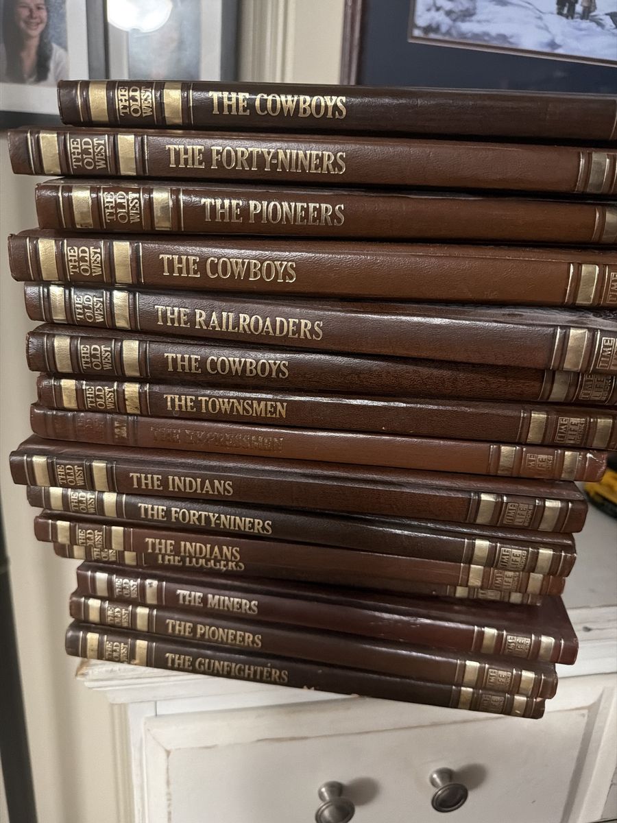 Time Life Books The Old West Series Collection - 14 Volume Set, Vintage Historical Books