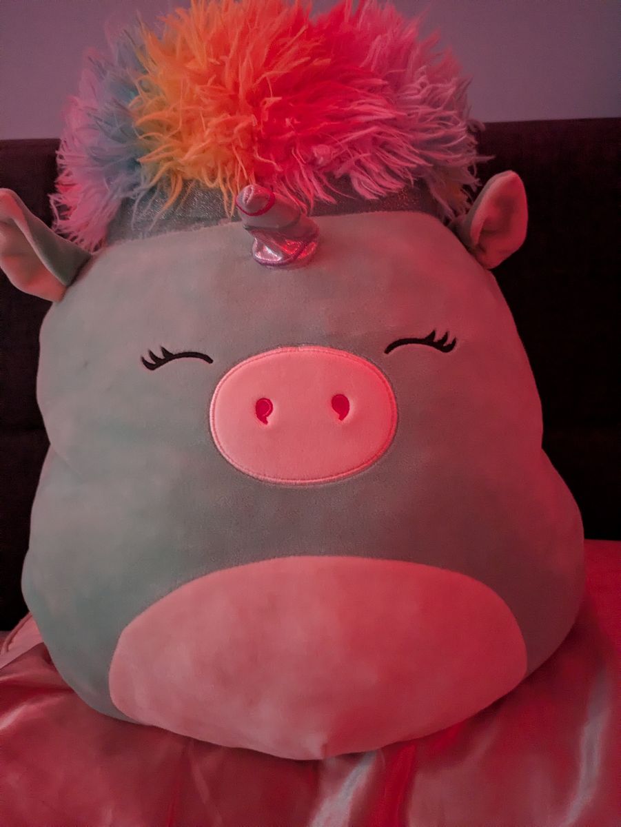 Unicorn afro squishmallo