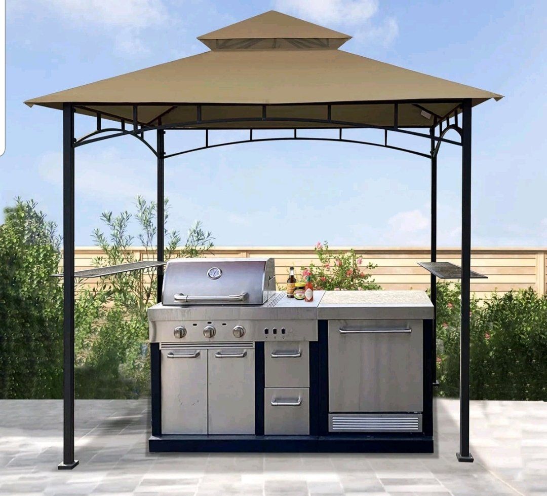 Sunjoy Group Grill Gazebo 5 ft x 8 ft