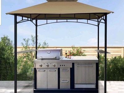 Sunjoy Group Grill Gazebo 5 ft x 8 ft