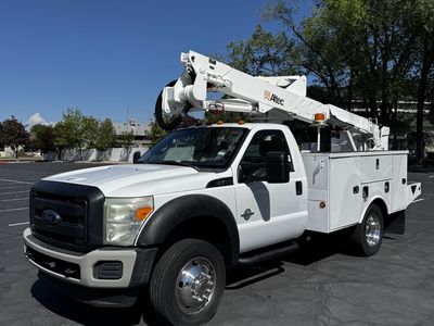 Used Boom / Bucket Truck 2011 Ford F-550 4x4 6.7L Diesel Altec AT37G Aerial Lift 43' Working Height