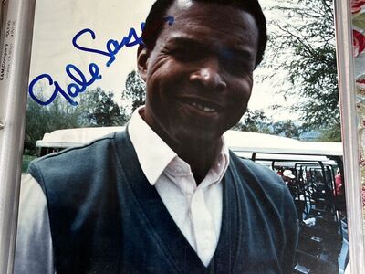 Gale Sayers Autograph Bears Football Auto 8x10