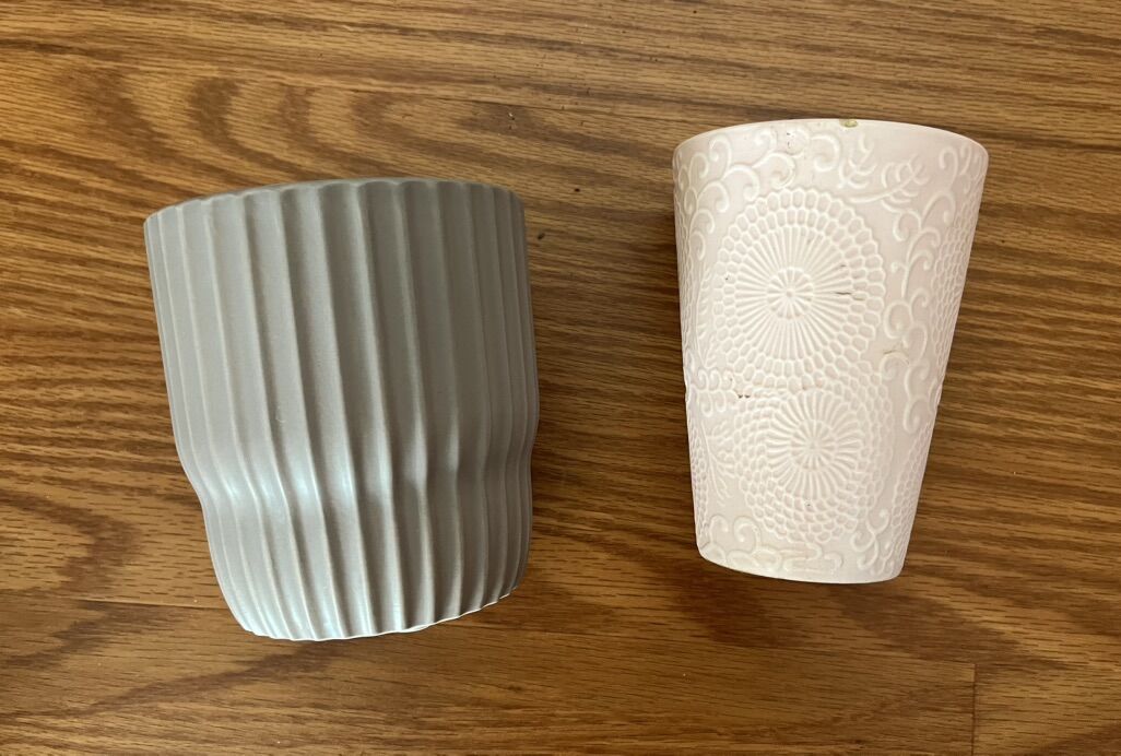 Set Of 2 Flanters/Flower Pots