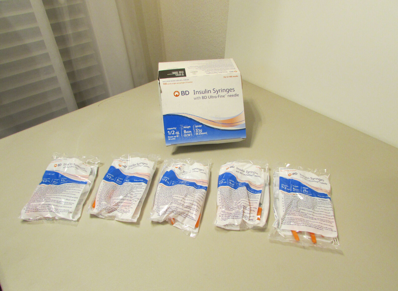 BD syringes for scientific experiments