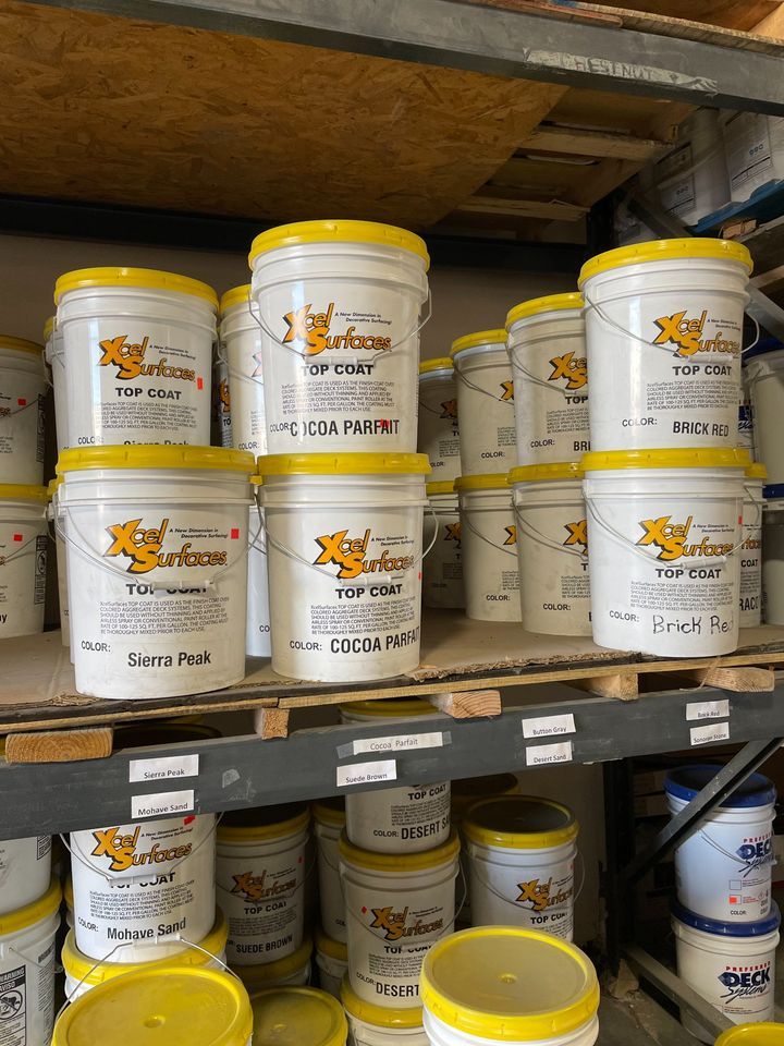 XCEL SURFACES TOP COAT