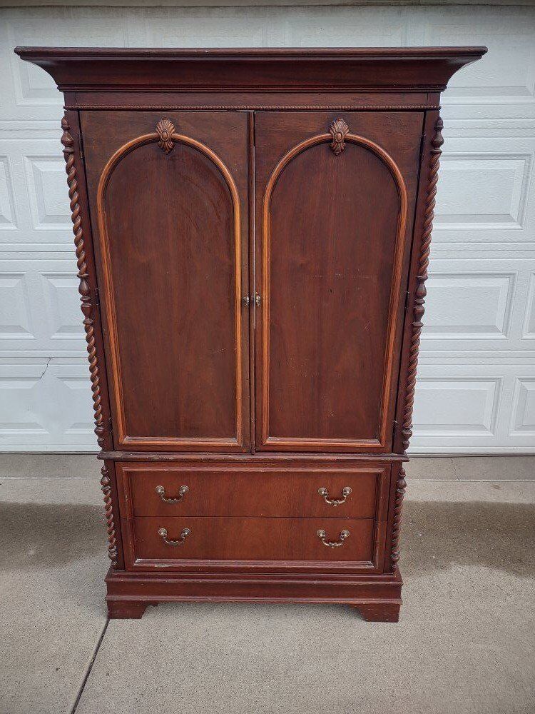 Armoire Dresser with TV Cabinet