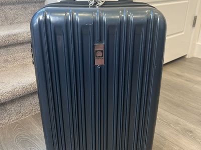Delsey Hardside Carry-On Spinner – Navy