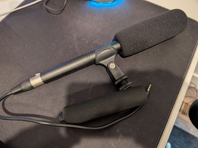 Vidpro XM-55 Professional Video and Broadcast Shotgun Microphone w/ Case