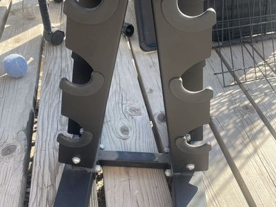 Fitness Alley 3-Tier A-Frame Dumbbell Rack Stand