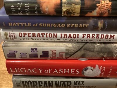 10 Military History Books Excellent Condition