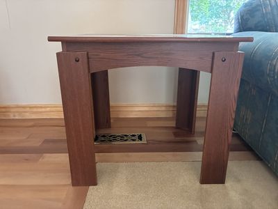 Estate Sale – Mission Style Oak End Table