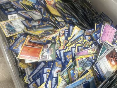Bin Of Pokémon Cards